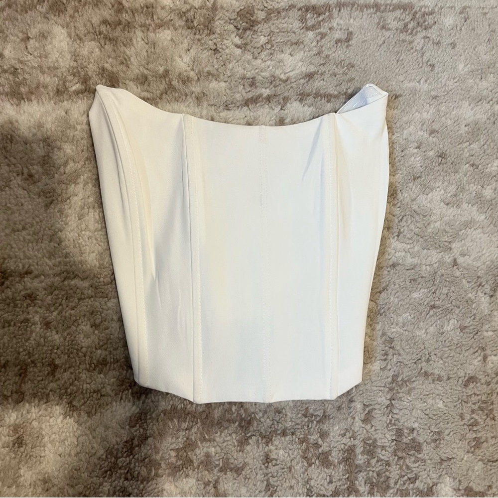 whitefox white corset